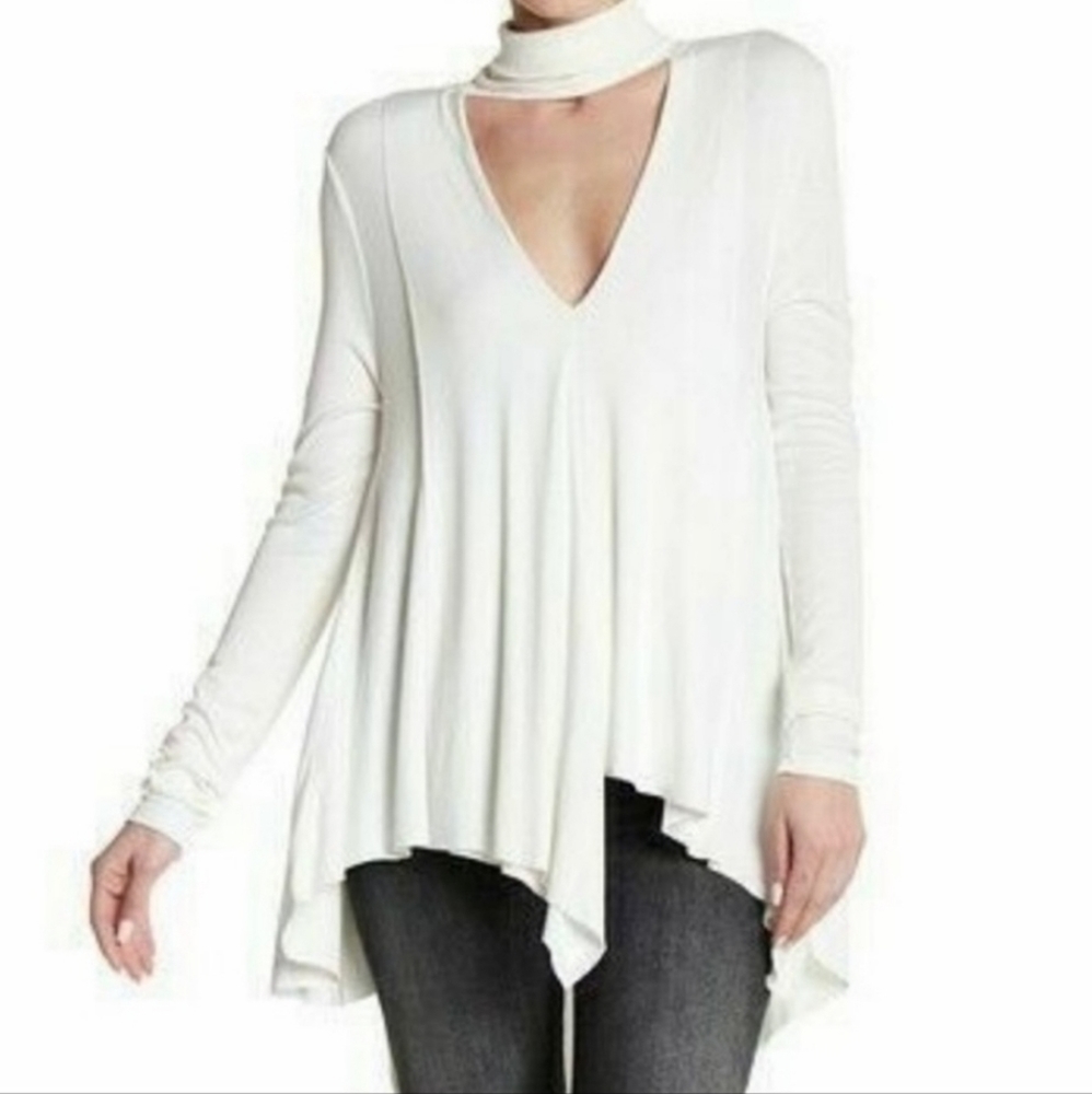 Free People white tunic top